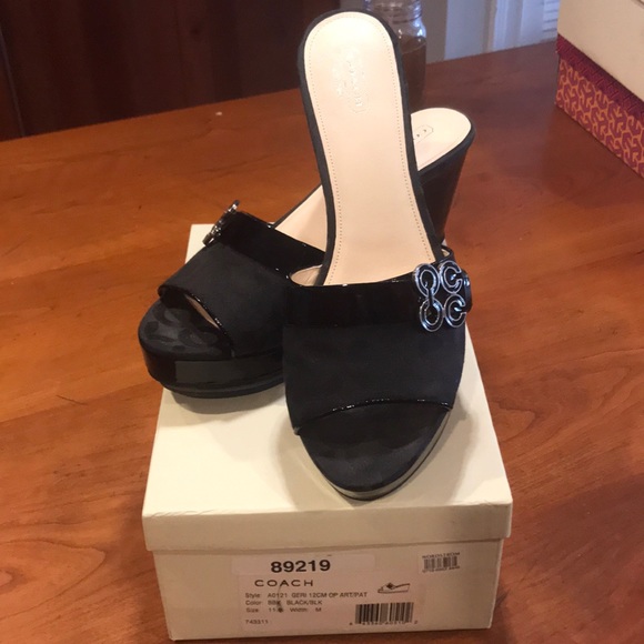Coach Shoes - Coach Platform Sandals - NIB Coach Shoes - Coach Platform Sandals - NIB